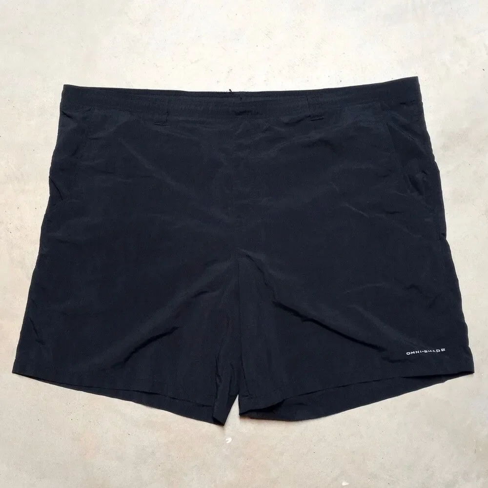 Columbia PFG Lined Swim Shorts Size 2X (Waist 48) Omni-Shade Hiking Fishing